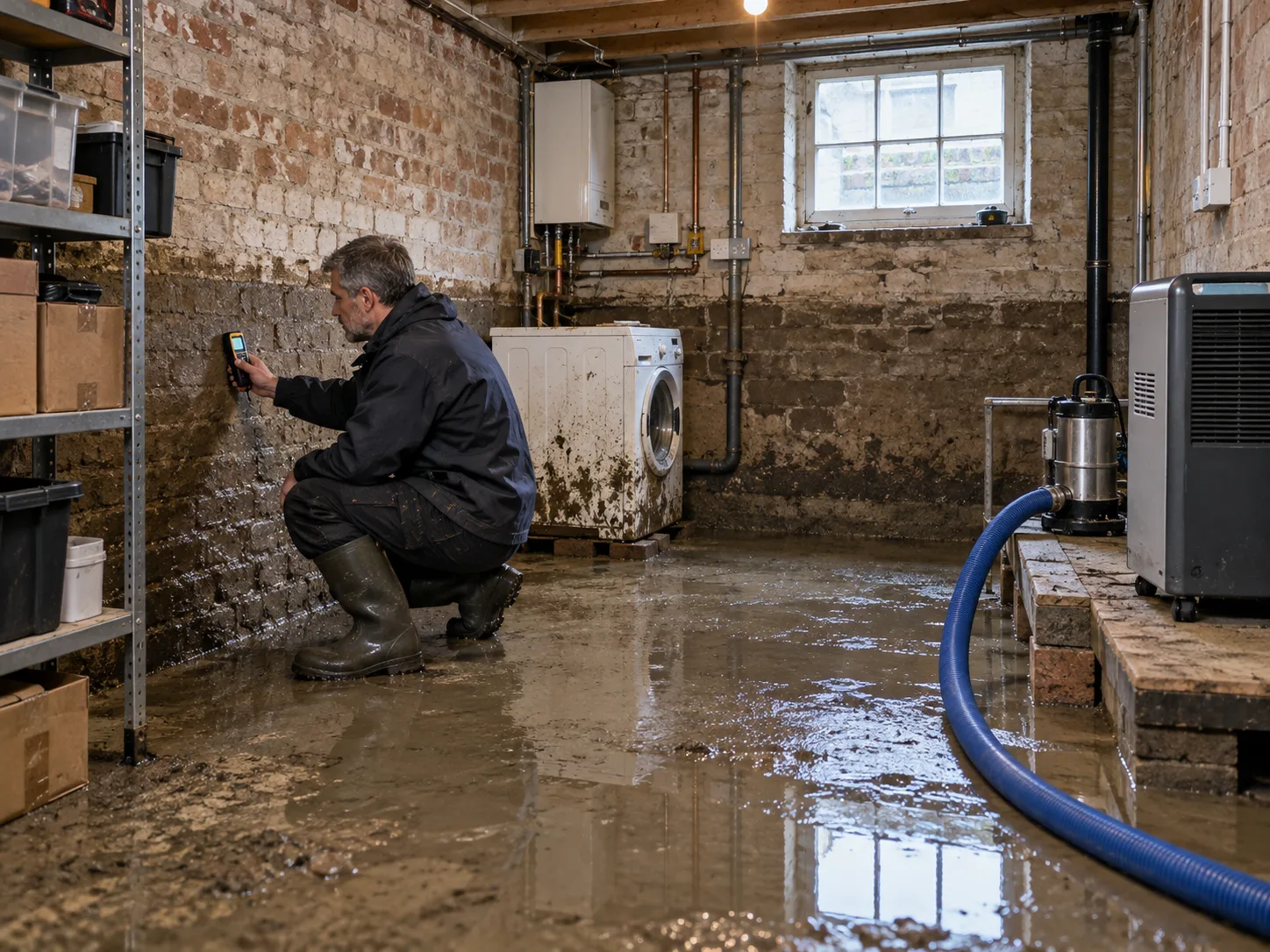 Basement waterproofing